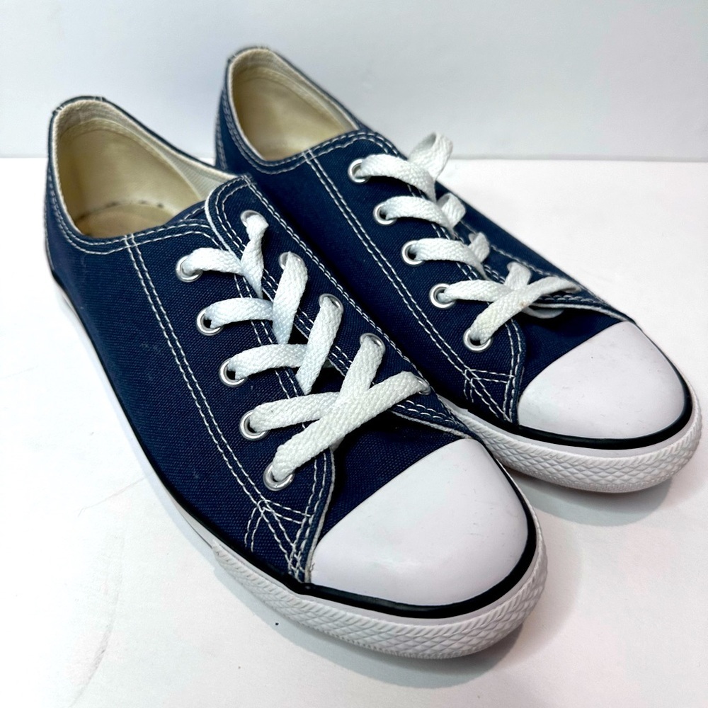 Navy Blue Canvas Sneakers women’s sz. 6